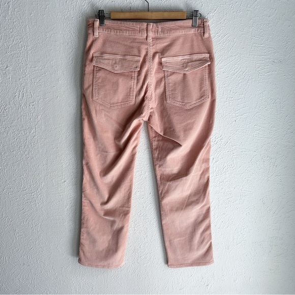 AMO Easy Army Trouser Corduroy Pink Clay Sz 29 Ankle Length - Picture 4 of 7